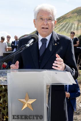 September 17, 2026, Monte Romano, Rome, Italy: Monte Romano - President Sergio Mattarella at the Italian Army s AEGIS 26 exercise at the Monte Romano firing range today, September 17, 2026. Monte Romano Italy  - ZUMAa289 20260917_zia_a289_016 Copyright: xGiandottixUffxStampax xAgfx