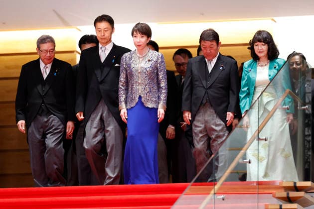 September 17, 2026, Tokyo, Japan: Japan s Prime Minister Sanae Takaichi (front C) and her new cabinet ministers at prime minister s official residence in Tokyo. Tokyo Japan  - ZUMAm191 20260917_aap_m191_003 Copyright: xRodrigoxReyesxMarinx