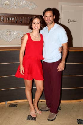 Pippa Fee Rupperti und Jaime Krsto Ferkic beim Fototermin am Set der ARD-TV-Serie Sturm der Liebe im Studio 4 5 der Bavaria-Film. Grünwald, 16.09.2026