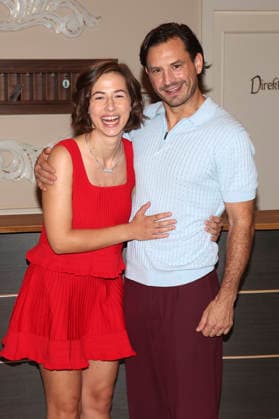 Pippa Fee Rupperti und Jaime Krsto Ferkic beim Fototermin am Set der ARD-TV-Serie Sturm der Liebe im Studio 4 5 der Bavaria-Film. Grünwald, 16.09.2026
