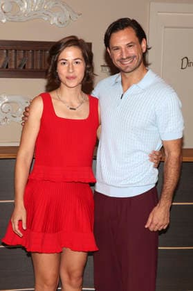 Pippa Fee Rupperti und Jaime Krsto Ferkic beim Fototermin am Set der ARD-TV-Serie Sturm der Liebe im Studio 4 5 der Bavaria-Film. Grünwald, 16.09.2026