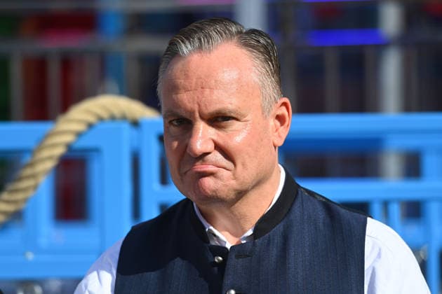 Christian SCHARPF (Wiesn Chef), Einzelbild,angeschnittenes Einzelmotiv,Portraet,Portrait,Porträt. Presserundgang vor dem 191. Oktoberfest 2026 am 17.09.2026.
