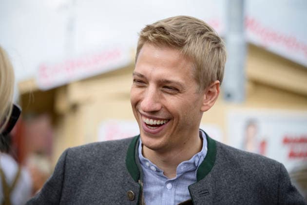 Dominik Krause (Oberbürgermeister von München) - Offizieller Presserundgang auf dem Oktoberfest Wiesn, München 17.09.2026