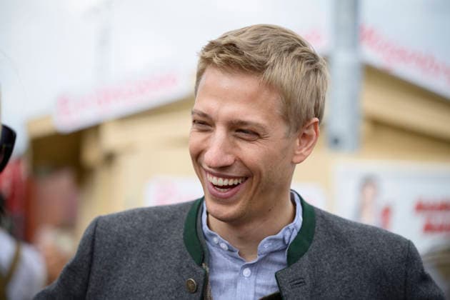 Dominik Krause (Oberbürgermeister von München) - Offizieller Presserundgang auf dem Oktoberfest Wiesn, München 17.09.2026