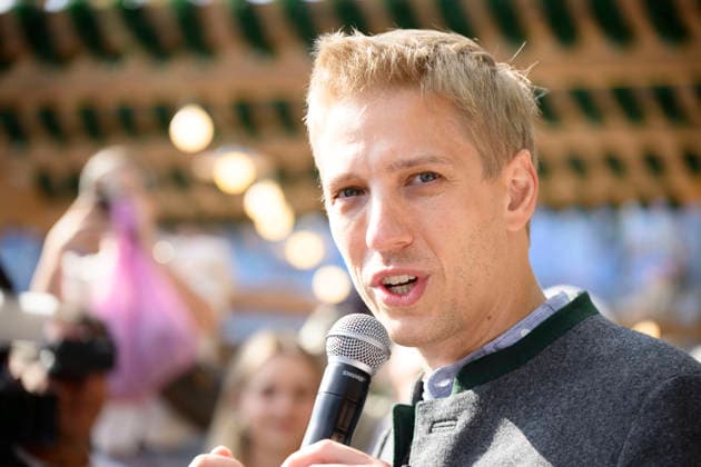 Dominik Krause (Oberbürgermeister von München) - Offizieller Presserundgang auf dem Oktoberfest Wiesn, München 17.09.2026