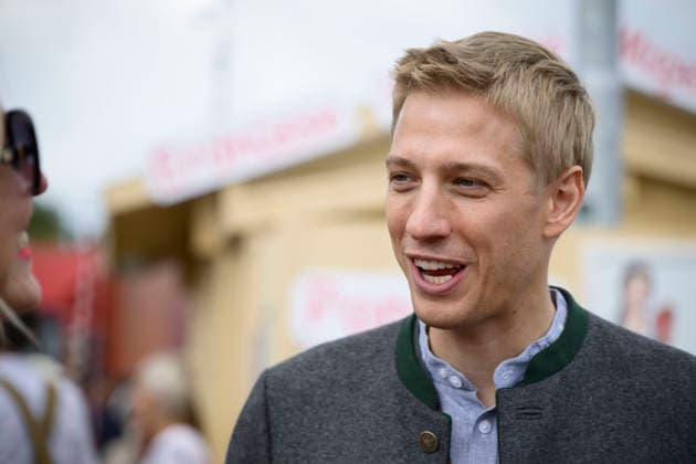 Dominik Krause (Oberbürgermeister von München) - Offizieller Presserundgang auf dem Oktoberfest Wiesn, München 17.09.2026
