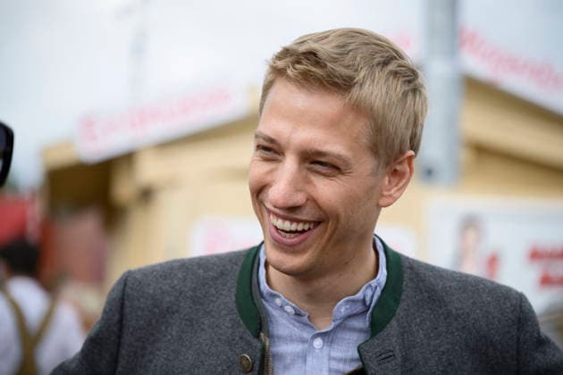 Dominik Krause (Oberbürgermeister von München) - Offizieller Presserundgang auf dem Oktoberfest Wiesn, München 17.09.2026