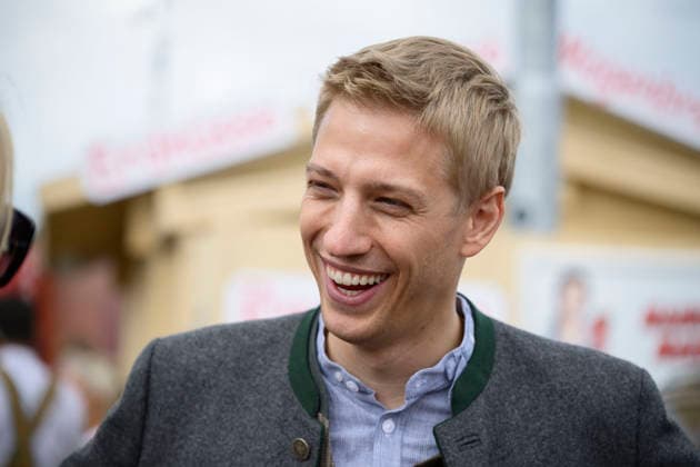 Dominik Krause (Oberbürgermeister von München) - Offizieller Presserundgang auf dem Oktoberfest Wiesn, München 17.09.2026