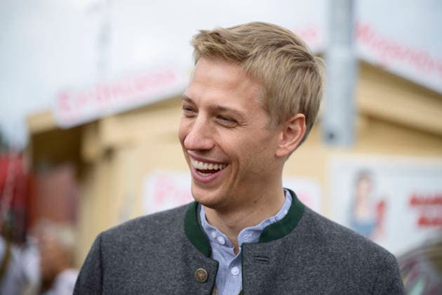 Dominik Krause (Oberbürgermeister von München) - Offizieller Presserundgang auf dem Oktoberfest Wiesn, München 17.09.2026