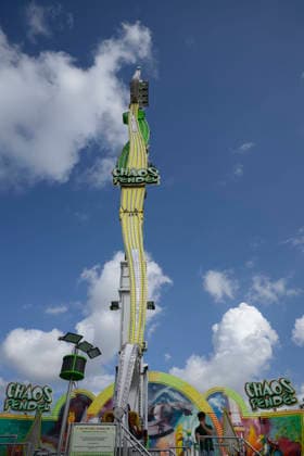 Chaos Pendel - Offizieller Presserundgang auf dem Oktoberfest Wiesn, München 17.09.2026