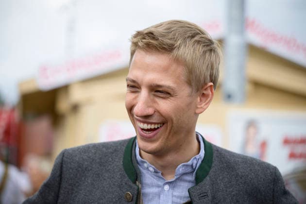 Dominik Krause (Oberbürgermeister von München) - Offizieller Presserundgang auf dem Oktoberfest Wiesn, München 17.09.2026