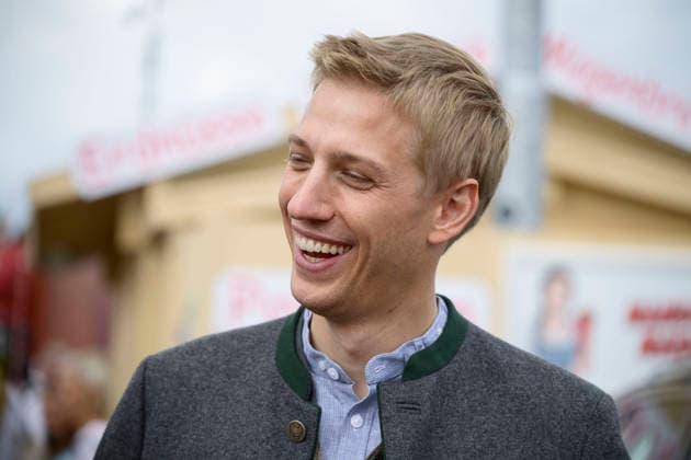 Dominik Krause (Oberbürgermeister von München) - Offizieller Presserundgang auf dem Oktoberfest Wiesn, München 17.09.2026