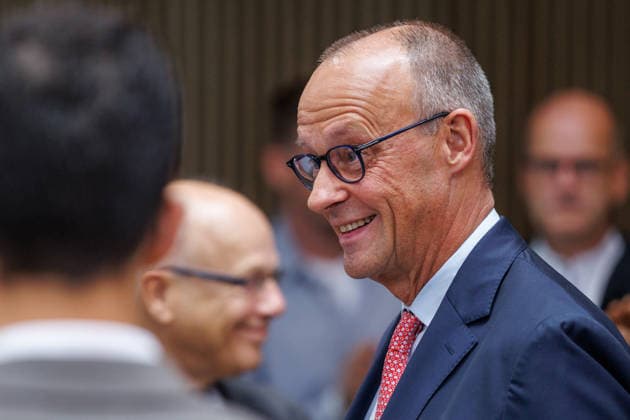 72 Stunden vor Schließung der Wahllokale lädt die CDU Berlin zum Wahlkampf-Schlussspurt ein 72 Stunden vor Schließung der Wahllokale lädt die CDU Berlin zum Wahlkampf-Schlussspurt mit Bundeskanzler Friedrich Merz und dem Spitzenkandidaten der CDU Berlin, Stefan Evers, in das Konrad-Adenauer-Haus ein. Unter dem Titel Extremisten von der Macht fernhalten. Lösungen aus der Mitte. am 17.09.2026 in Berlin. Berlin Berlin Deutschland CDU-Bundesgeschäftsstelle (Konrad-Adenauer-Haus)