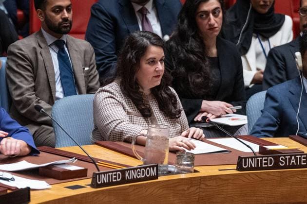 September 17, 2026, New York, New York, USA: Ambassador Jennifer Locetta of USA Alternative Representative for Special Political Affairs speaks during Security Council meeting on vote on a draft resolution extending the mandate of the Panel of Experts supporting the 1737 Iran Sanctions Committee for another year at UN Headquarters in New York, NY on September 17, 2026. Resolution failed to be adopted with 11 votes in favour; 2 against (Russian Federation, China); 2 abstentions (Somalia, Pakistan) as Russia and China hold veto power. New York USA  - ZUMAr339 20260917_znp_r339_010 Copyright: xLevxRadinx
