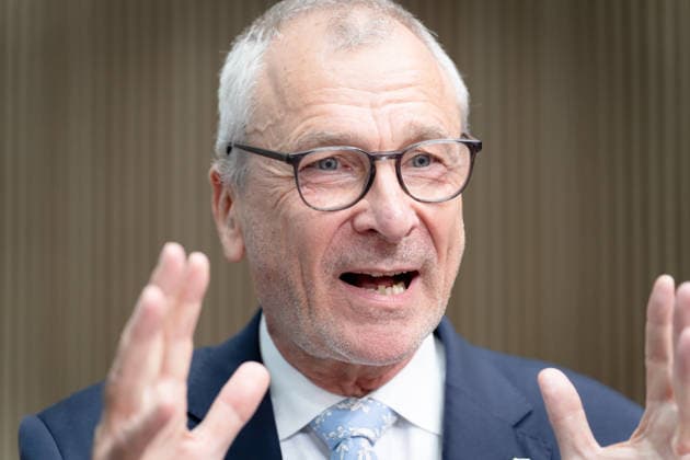 Wahlkampf-Schlussspurt, CDU, Konrad-Adenauer-Haus Berlin, Wahlkampf-Schlussspurt, CDU, Konrad-Adenauer-Haus, Volker Beck, Präsident, Deutsch-Israelische Gesellschaft Berlin Berlin GER
