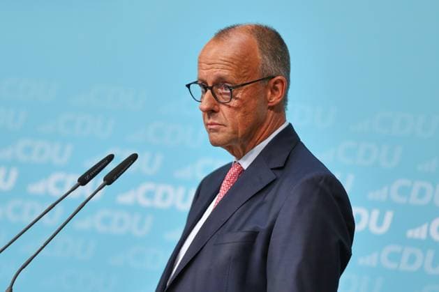 Berlin, Deutschland, 17.09.2026: Konrad-Adenauer-Haus: Wahlkampf-Schlussspurt der CDU: Bundeskanzler Friedrich Merz (CDU) Copyright: xdtsxNachrichtenagenturx dts_135247