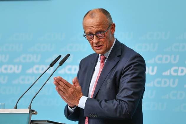 Berlin, Deutschland, 17.09.2026: Konrad-Adenauer-Haus: Wahlkampf-Schlussspurt der CDU: Bundeskanzler Friedrich Merz (CDU) Copyright: xdtsxNachrichtenagenturx dts_135249