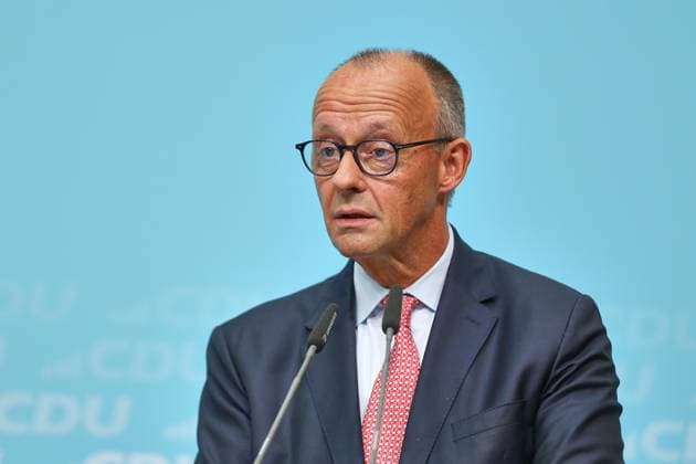 Berlin, Deutschland, 17.09.2026: Konrad-Adenauer-Haus: Wahlkampf-Schlussspurt der CDU: Bundeskanzler Friedrich Merz (CDU) Copyright: xdtsxNachrichtenagenturx dts_135223