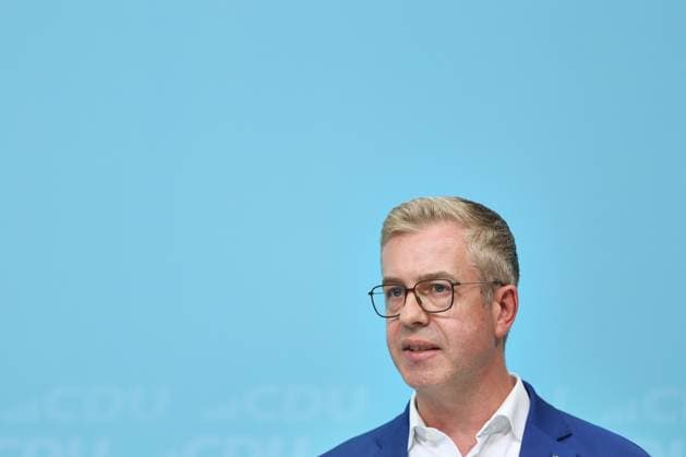 Berlin, Deutschland, 17.09.2026: Konrad-Adenauer-Haus: Wahlkampf-Schlussspurt der CDU: CDU-Spitzenkandidat für Berlin Stefan Evers Copyright: xdtsxNachrichtenagenturx dts_135213