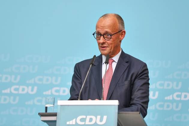 Berlin, Deutschland, 17.09.2026: Konrad-Adenauer-Haus: Wahlkampf-Schlussspurt der CDU: Bundeskanzler Friedrich Merz (CDU) Copyright: xdtsxNachrichtenagenturx dts_135226