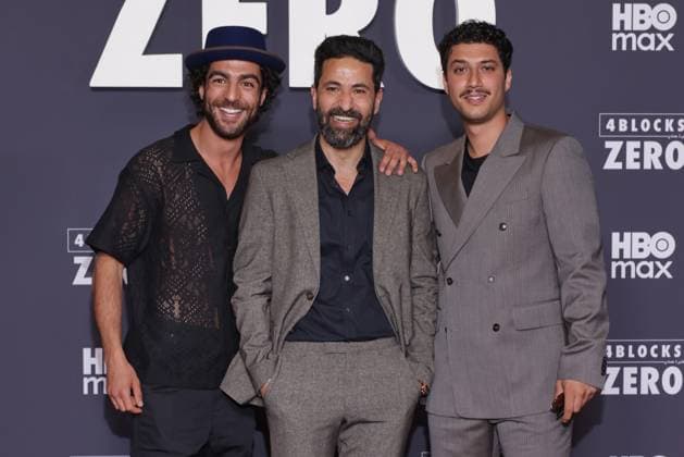 4 Blocks Zero Soufiane EL Mesaudi, Rami Fadel Khalaf, Tareq Nassery Premiere 4 Blocks Zero im Kino in der Kulturbrauerei Berlin Berlin Datum: 17.09.2026 Copyright: xEventpress Kratschx