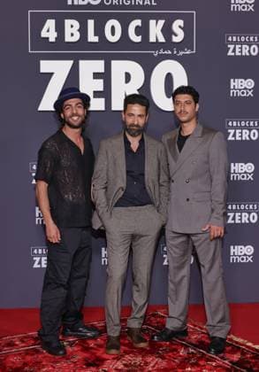4 Blocks Zero Soufiane EL Mesaudi, Rami Fadel Khalaf, Tareq Nassery Premiere 4 Blocks Zero im Kino in der Kulturbrauerei Berlin Berlin Datum: 17.09.2026 Copyright: xEventpress Kratschx