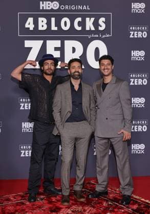 4 Blocks Zero Soufiane EL Mesaudi, Rami Fadel Khalaf, Tareq Nassery Premiere 4 Blocks Zero im Kino in der Kulturbrauerei Berlin Berlin Datum: 17.09.2026 Copyright: xEventpress Kratschx