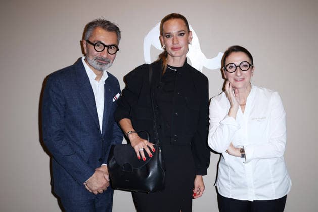 Anne-Sophie Pic Paris Opening Party - Paris Constance Gay, Anne-Sophie Pic and David Sinapian attend Anne-Sophie Pic Paris Party on September 17, 2026 in Paris, France. Photo by Jerome Dominé ABACAPRESS.COM Paris France  Copyright: xDominexJerome ABACAx