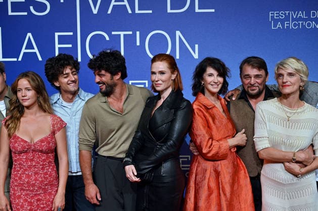 La Rochelle La Comtesse De Monte Christo screening FC Cast and crew including Wael Sersoub, Pierre Laugier, Maxime Lélue, Zabou Breitman, Marysole Fertard, Vincent Courtois, Esteban Vial, Leonardo D Antoni, Olivia Côte, Audrey Fleurot and Roxane Turmel attends the La Comtesse De Monte Christo Screening at the 28th La Rochelle Fiction Festival on September 17, 2026 in La Rochelle, France. Photo by Franck Castel ABACAPRESS.COM La Rochelle  Copyright: xCastelxFranck ABACAx