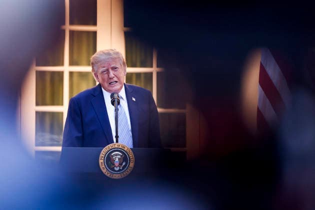 US President Trump speaks to hunters and fisherman in the Rose Garden US President Donald Trump speaks to more than 100 hunters and fisherman at a dinner in the Rose Garden of the White House in Washington, DC, USA, 17 September 2026. The president spoke about lifting Biden-era restrictions on hunting and fishing on public lands. WASHINGTON DISTRICT OF COLUMBIA United States  Copyright: xPool ABACAx