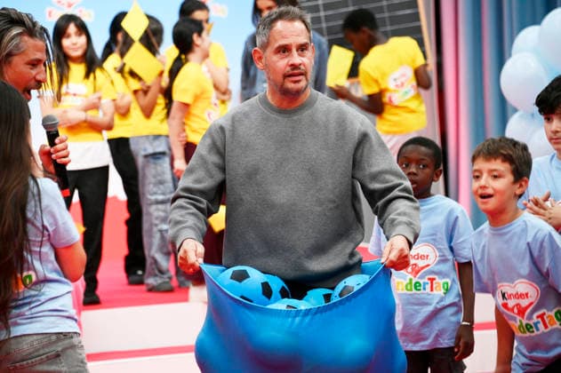 Moritz Bleibtreu beim kinderTag 2026 in den Atelier Gardens. Berlin, 17.09.2026