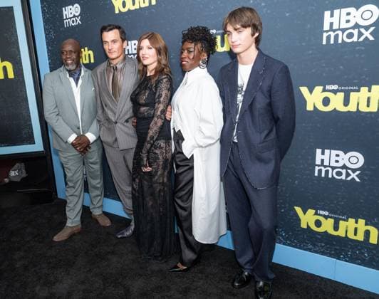 September 17, 2026, Bronx, New York, USA: Robbie Gee, Rupert Friend, Sharon Horgan, Sharlene Whyte and Aran Murphy attend premiere of HBO Original comedy series Youth at DGA Theater in New York, NY on September 17, 2026. Bronx USA  - ZUMAr339 20260917_znp_r339_105 Copyright: xLevxRadinx