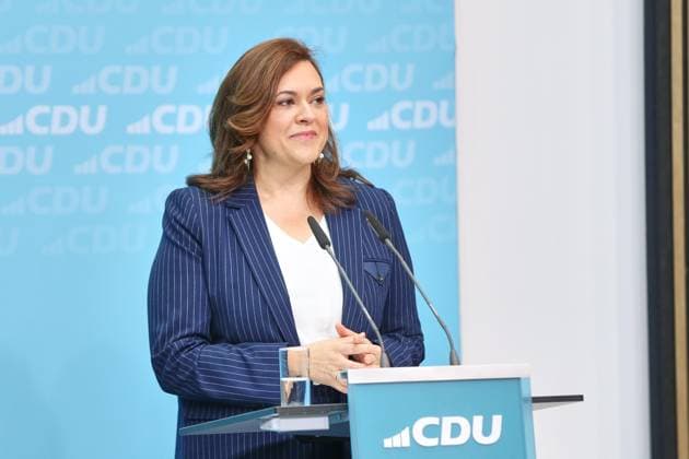 Berlin, Deutschland, 17.09.2026: Konrad-Adenauer-Haus: Wahlkampf-Schlussspurt der CDU: Franziska Hoppermann Copyright: xdtsxNachrichtenagenturx dts_135286