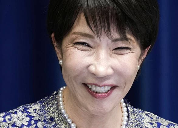 Japan PM reshuffles Cabinet Japanese Prime Minister Sanae Takaichi holds a press conference at the premier s office in Tokyo on Sept. 17, 2026, after reshuffling her Cabinet.  A14AA0005627748P
