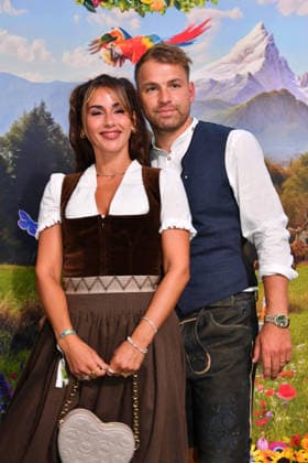 Sarah Engel mit Freund 2. HeidiFest by Heidi Klum Pre-Oktoberfest-Event RTL Hofbräuhaus München 17. Sept. 2026