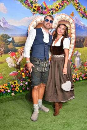 Sarah Engel mit Freund 2. HeidiFest by Heidi Klum Pre-Oktoberfest-Event RTL Hofbräuhaus München 17. Sept. 2026