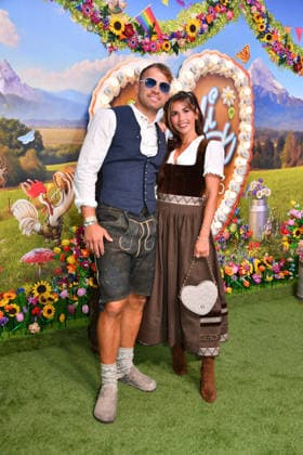Sarah Engel mit Freund 2. HeidiFest by Heidi Klum Pre-Oktoberfest-Event RTL Hofbräuhaus München 17. Sept. 2026