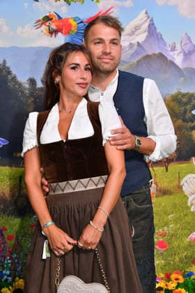 Sarah Engel mit Freund 2. HeidiFest by Heidi Klum Pre-Oktoberfest-Event RTL Hofbräuhaus München 17. Sept. 2026
