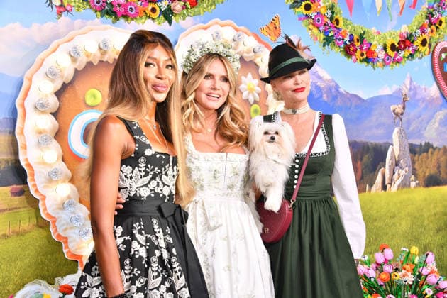 Naomi Campbell, Heidi Klum und Katja Auermann 2. HeidiFest by Heidi Klum Pre-Oktoberfest-Event RTL Hofbräuhaus München 17. Sept. 2026