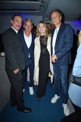 Soenke Moehring, Marco Girnth, Ina Paule Klink und Roland Suso Richter bei dem UFA Back Empfang im BE.YOND OFFICE in Berlin am 17.09.2026