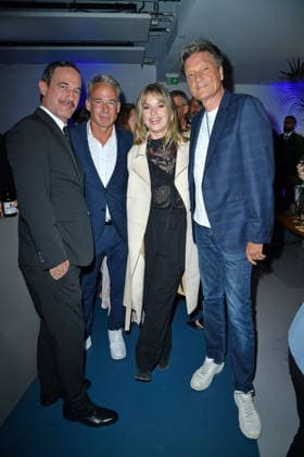 Soenke Moehring, Marco Girnth, Ina Paule Klink und Roland Suso Richter bei dem UFA Back Empfang im BE.YOND OFFICE in Berlin am 17.09.2026