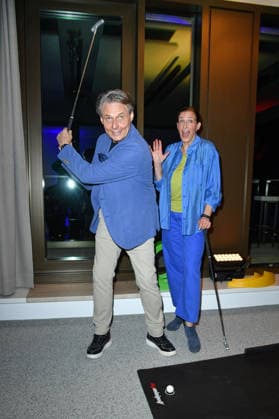 Wolfgang Bahro und Ulrike Frank bei dem UFA Back Empfang im BE.YOND OFFICE in Berlin am 17.09.2026