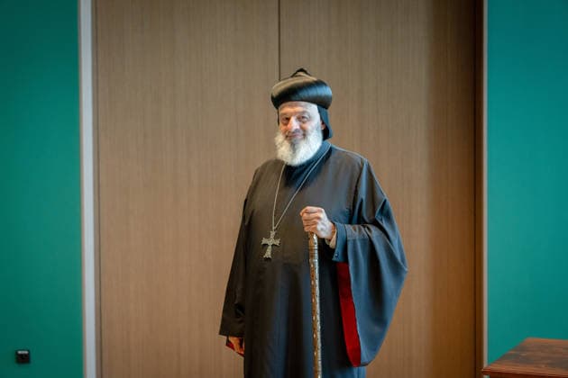 Ignatius Aphrem II., Patriarch der Syrisch-Orthodoxen Kirche Berlin, Amtssitz am Spreebogen, Ignatius Aphrem II., Patriarch der Syrisch-Orthodoxen Kirche von Antiochien Berlin Berlin GER