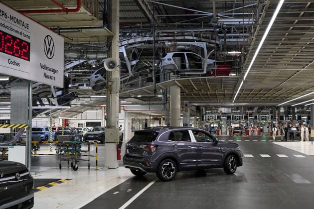 Volkswagen Navarra Announces the Start of Production of the Volkswagen ID. Cross A Volkswagen ID. Cross fresh off the assembly line at the Volkswagen Navarra plant on September 18, 2026, in Pamplona, Navarra, Spain. The Volkswagen Navarra plant, located in the Landaben Industrial Park in Pamplona, begins mass production today of its new all-electric SUV, the Volkswagen ID Cross, marking a key milestone in the brand’s electrification. SEPTEMBER 18, 2026 Pamplona, Navarra Pamplona, Navarra, Spain Copyright: xEduardoxParrax 7783306