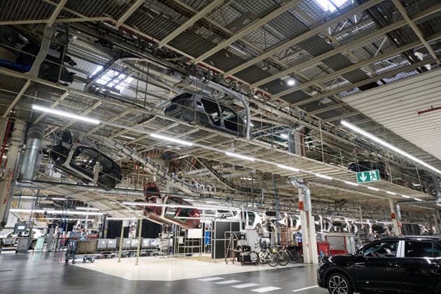 Volkswagen Navarra Announces the Start of Production of the Volkswagen ID. Cross The production line for a Volkswagen ID. Cross at the Volkswagen Navarra facility on September 18, 2026, in Pamplona, Navarra, Spain. The Volkswagen Navarra plant, located in the Landaben Industrial Park in Pamplona, begins mass production today of its new all-electric SUV, the Volkswagen ID Cross, marking a key milestone in the brand’s electrification. SEPTEMBER 18, 2026 Pamplona, Navarra Pamplona, Navarra, Spain Copyright: xEduardoxParrax 7783339