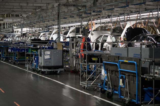 Volkswagen Navarra Announces the Start of Production of the Volkswagen ID. Cross The assembly line for a Volkswagen ID. Cross at the Volkswagen Navarra facility on September 18, 2026, in Pamplona, Navarra, Spain. The Volkswagen Navarra plant, located in the Landaben Industrial Park in Pamplona, begins mass production today of its new all-electric SUV, the Volkswagen ID Cross, marking a key milestone in the brand’s electrification. SEPTEMBER 18, 2026 Pamplona, Navarra Pamplona, Navarra, Spain Copyright: xEduardoxParrax 7783347