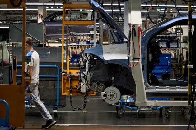 Volkswagen Navarra Announces the Start of Production of the Volkswagen ID. Cross The assembly line for a Volkswagen ID. Cross at the Volkswagen Navarra facility on September 18, 2026, in Pamplona, Navarra, Spain. The Volkswagen Navarra plant, located in the Landaben Industrial Park in Pamplona, begins mass production today of its new all-electric SUV, the Volkswagen ID Cross, marking a key milestone in the brand’s electrification. SEPTEMBER 18, 2026 Pamplona, Navarra Pamplona, Navarra, Spain Copyright: xEduardoxParrax 7783349