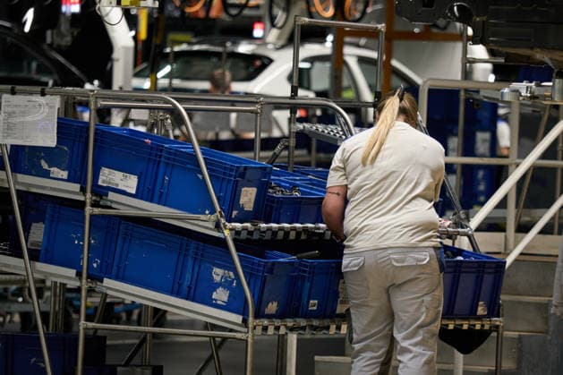 Volkswagen Navarra Announces the Start of Production of the Volkswagen ID. Cross The assembly line for a Volkswagen ID. Cross at the Volkswagen Navarra facility on September 18, 2026, in Pamplona, Navarra, Spain. The Volkswagen Navarra plant, located in the Landaben Industrial Park in Pamplona, begins mass production today of its new all-electric SUV, the Volkswagen ID Cross, marking a key milestone in the brand’s electrification. SEPTEMBER 18, 2026 Pamplona, Navarra Pamplona, Navarra, Spain Copyright: xEduardoxParrax 7783355