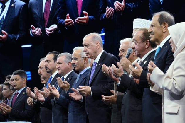 Turkish President Recep Tayyip Erdogan ISTANBUL, TURKIYE - SEPTEMBER 18: (----EDITORIAL USE ONLY - MANDATORY CREDIT - TURKISH PRESIDENCY HANDOUT - NO MARKETING NO ADVERTISING CAMPAIGNS - DISTRIBUTED AS A SERVICE TO CLIENTS----) Turkish President Recep Tayyip Erdogan attends the opening ceremony for Istanbul Airport s fourth runway and additional investments in Istanbul, Turkiye, on September 18, 2026. Turkish Presidency Handout Anadolu Istanbul Turkey. Editorial use only. Please get in touch for any other usage.  Copyright: x2026xAnadoluxTurkishxPresidencyx xHandoutx
