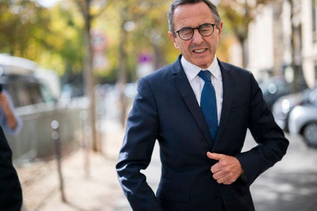 Bruno Retailleau Leaves Elysee Palace After Meeting With French President - Paris Bruno Retailleau after a meeting with French President at the Elysee Palace in Paris on September 18, 2026. Photo by Eliot Blondet ABACAPRESS.COM Paris France France  Copyright: xBlondetxEliot ABACAx